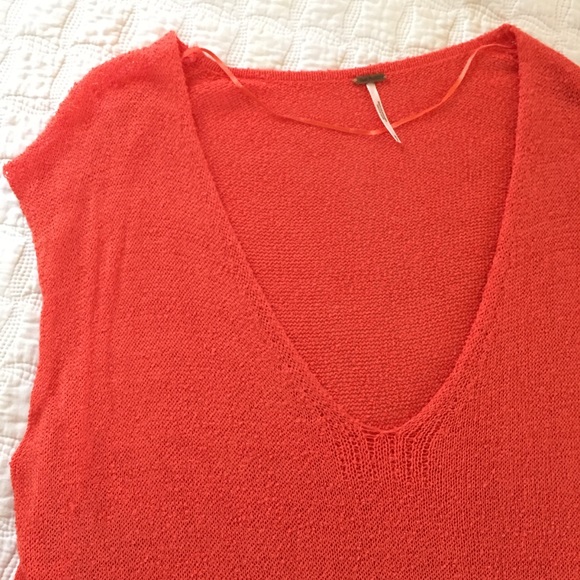 Free People | Coral Knit Vest Tunic | Medium - Picture 2 of 3